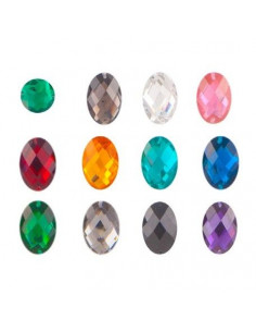 Piedra para coser redonda 12mm