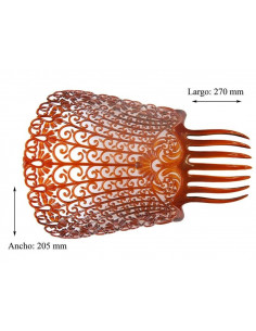 Peineta flamenca grande