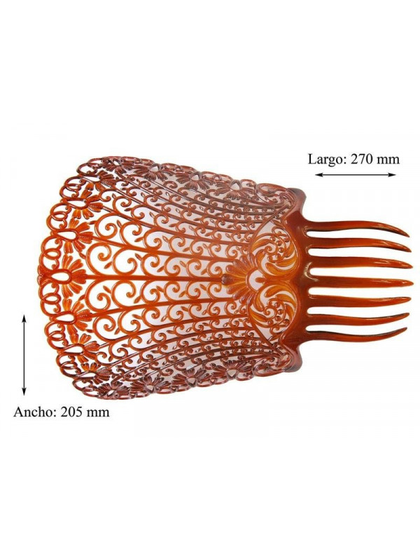 Peineta flamenca grande