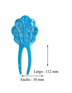 Peineta flamenca dos puas