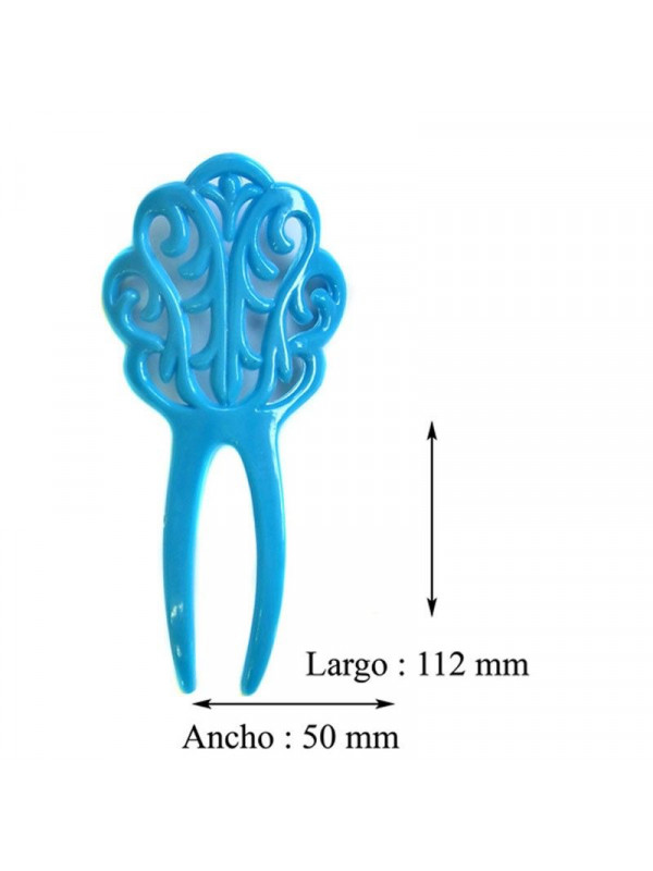 Peineta flamenca dos puas