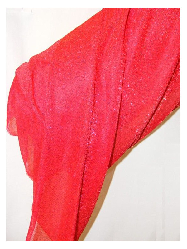 Tejido de gasa con brillo