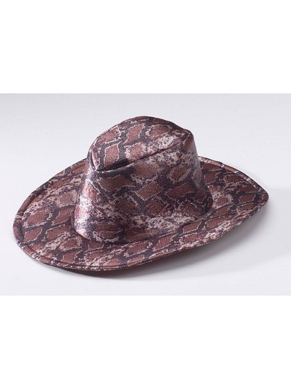 Sombrero cowboy serpiente
