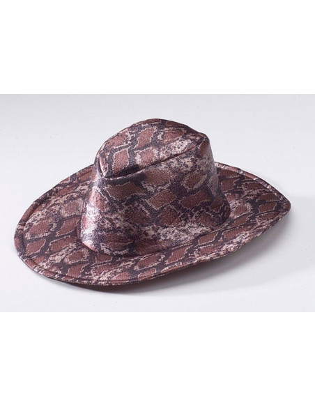 Sombrero cowboy serpiente