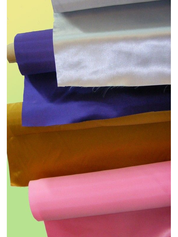 Tejido de raso poliéster