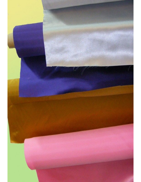 Tejido de raso poliéster