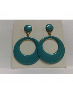 Pendiente andaluza de metal grande