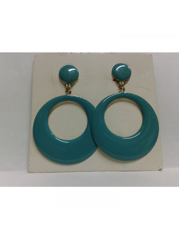 Pendiente andaluza de metal grande