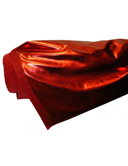 Tejido licra laminado colores metalizados