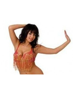Sujetador para la danza del vientre