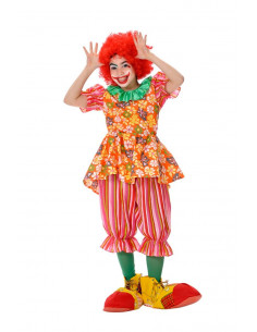 Disfraz payasita infantil