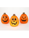 Calabaza con luz