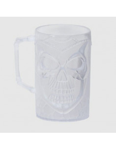 Jarra Haloween calavera