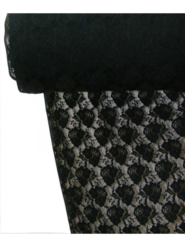 Blonda elastica estampada