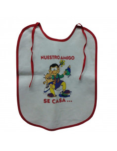 Babero gracioso para despedidas