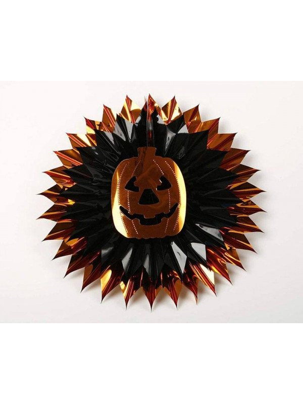 Decoracion estrella con calabaza