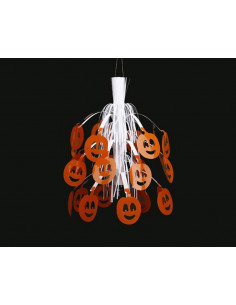 Adorno Halloween techo calabazas