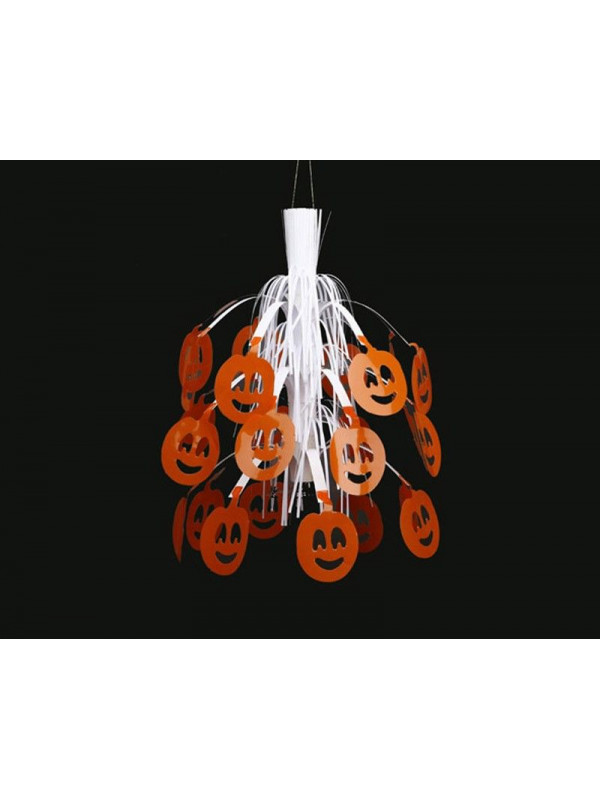 Adorno Halloween techo calabazas