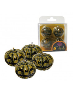 Velas calabazas terror