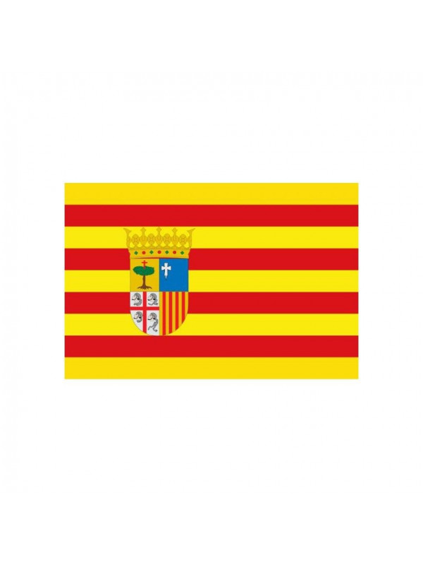 Bandera de tela Aragon