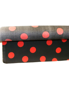 Tejido popelin topo mediano