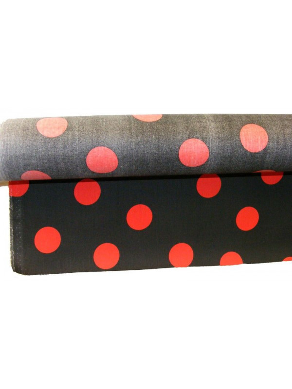 Tejido popelin topo mediano