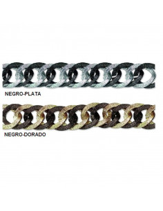 Cadena bicolor aluminio his.