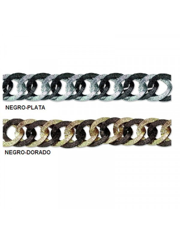 Cadena bicolor aluminio his.