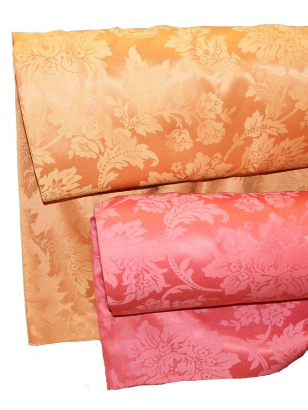 Tela de raso brocada ancho 280 cm