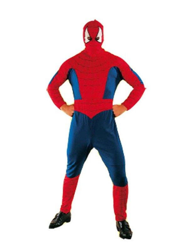 Disfraz Spiderman rojo adulto