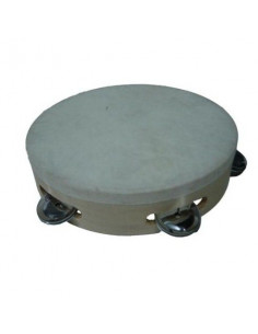 Pandereta sencilla de piel 17cm
