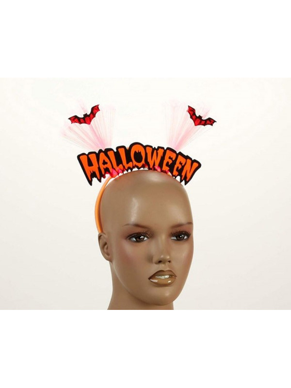 Diadema murcielagos con luz
