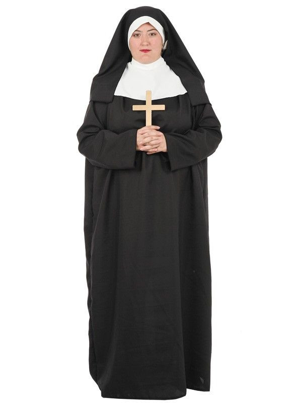 Disfraz de monja adulto