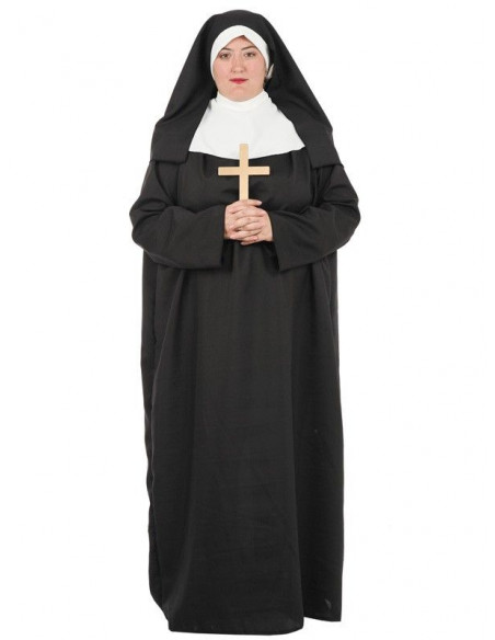 Disfraz de monja adulto
