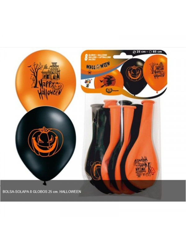 Globos Halloween 8u
