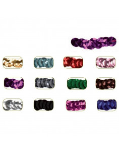 Lentejuela cubeta 6 mm. elastica