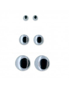 Ojos de muñeca redondos