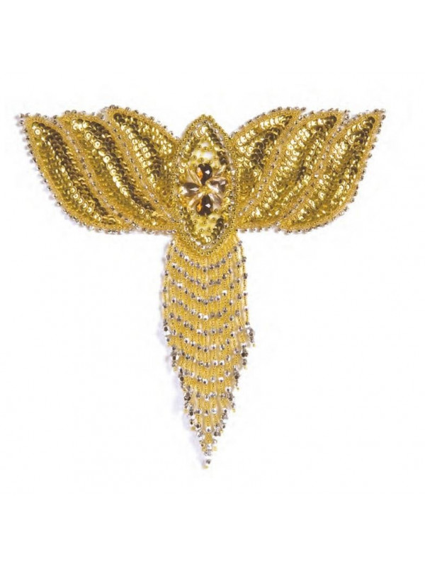 Aplique lentejuelas abalorios 47947