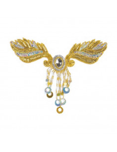 Aplique lentejuelas abalorios 47946