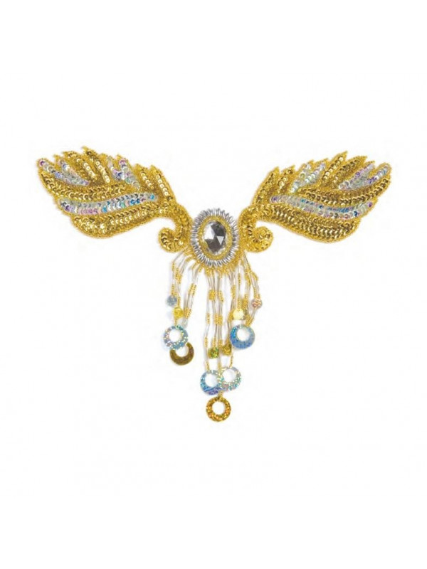 Aplique lentejuelas abalorios 47946