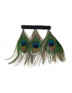 Fleco plumas pavo real