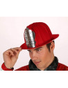 Sombrero jefe de bomberos adulto