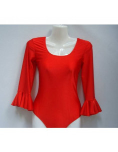 Body niña manga larga