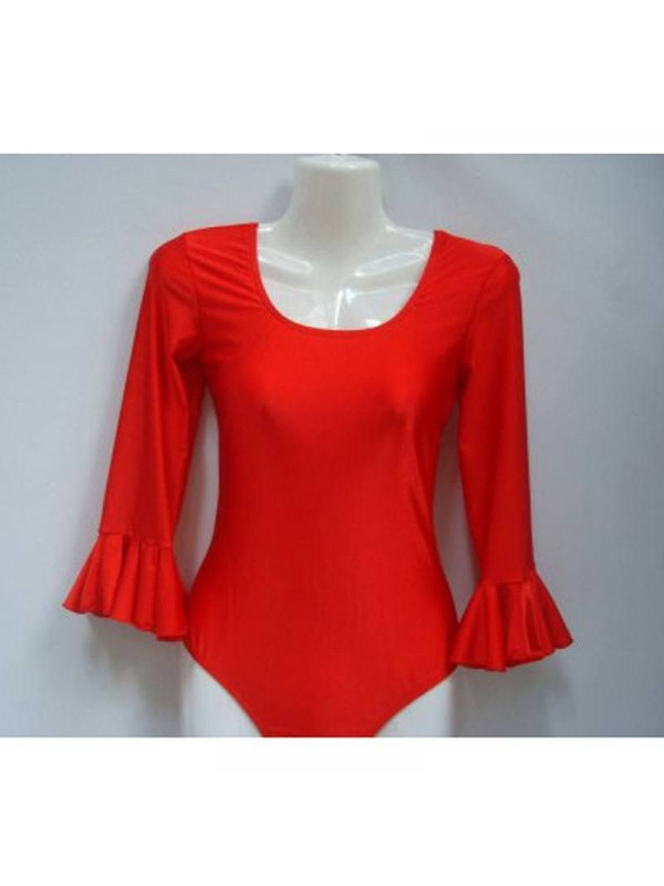 Body niña manga larga