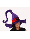 Sombrero bruja violeta