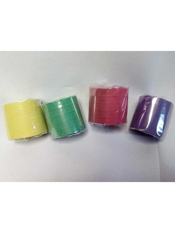 Serpentina de papel 5 rollos