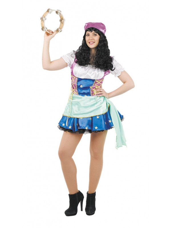 Disfraz de pitonisa mujer