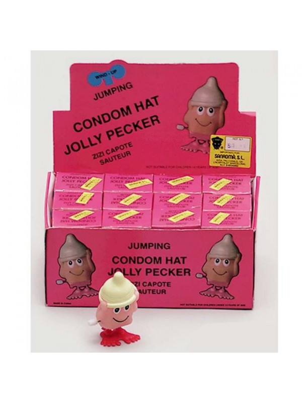 Preservativo pene saltarin