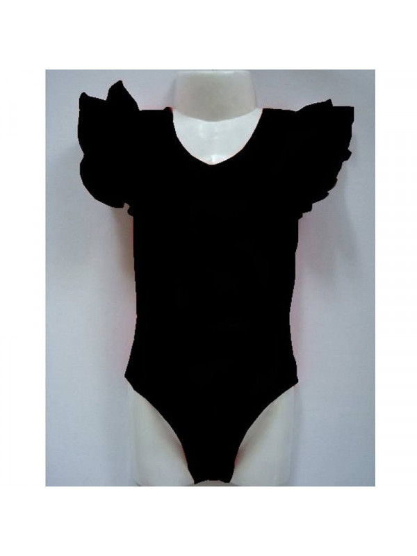 Body mujer sin mangas volantes