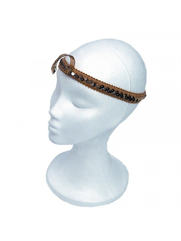 Diadema faraona con serpiente